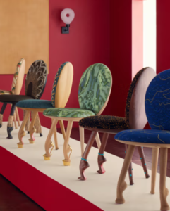 Pierre Yovanovitch Collaborates with Christian Louboutin for Red-Bottom Chair Collection