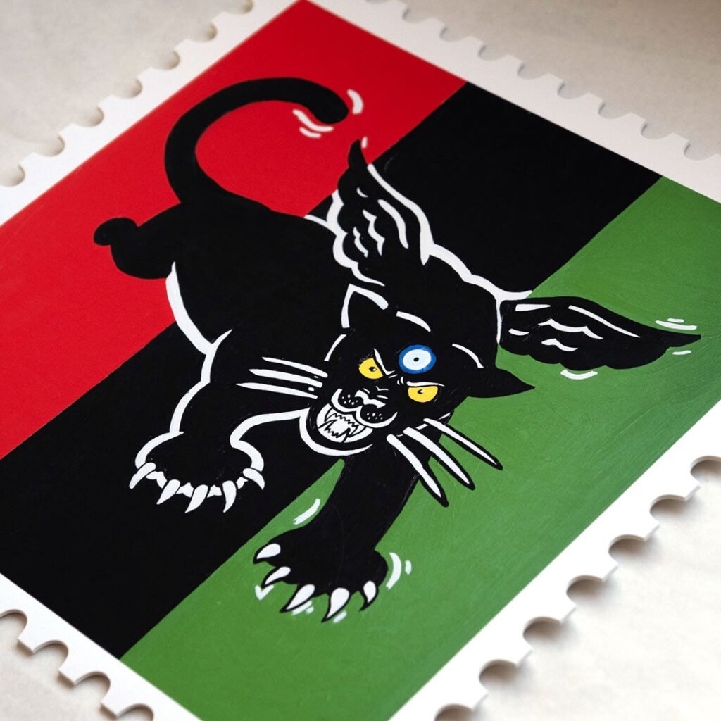 Spirit Animal By Contemporary Artist Sheefy Mcfly