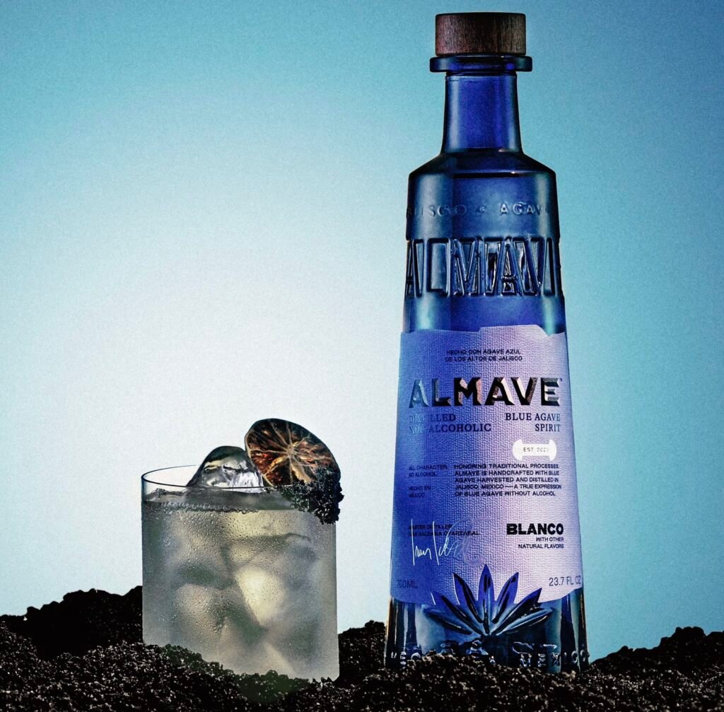 F1 Star Lewis Hamilton Launches Nonalcoholic Blue Agave Spirit, Almave