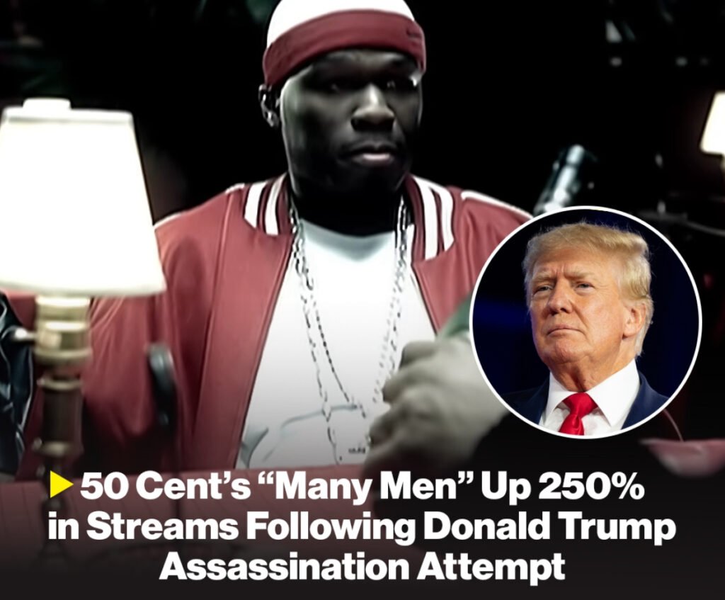 The Resurgence of “Many Men”: 50 Cent’s Hit Soars After Attempt on Donald Trump’s Life