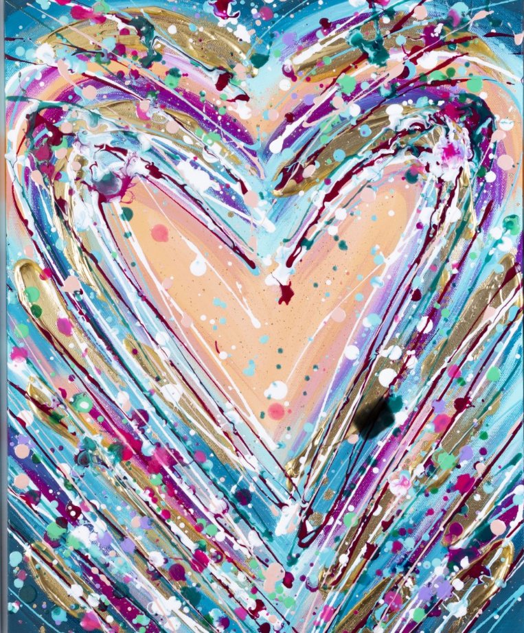 Fer Da Silva’s Art Shines Bright: The Healing Power of Love