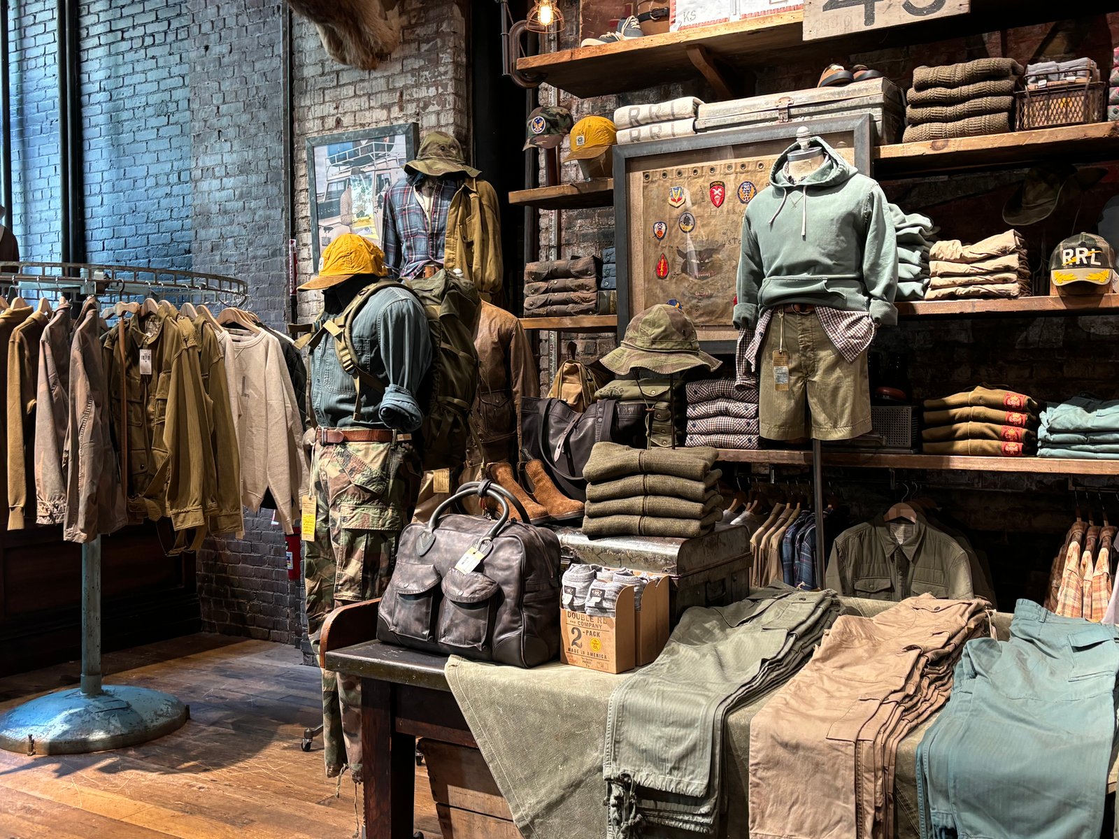 Double RL & Co: Transmission Experienced Through Wear in Clothing