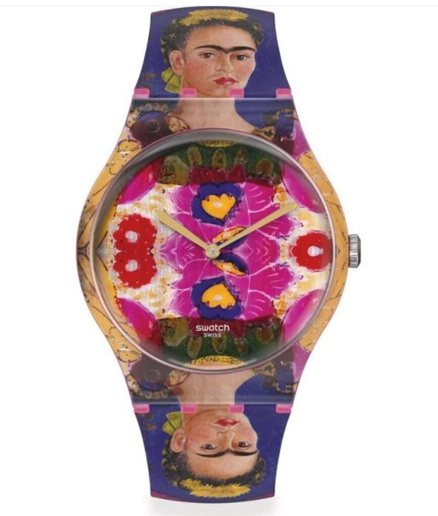 Swatch Center Pompidou: A Homage to Frida Kahlo