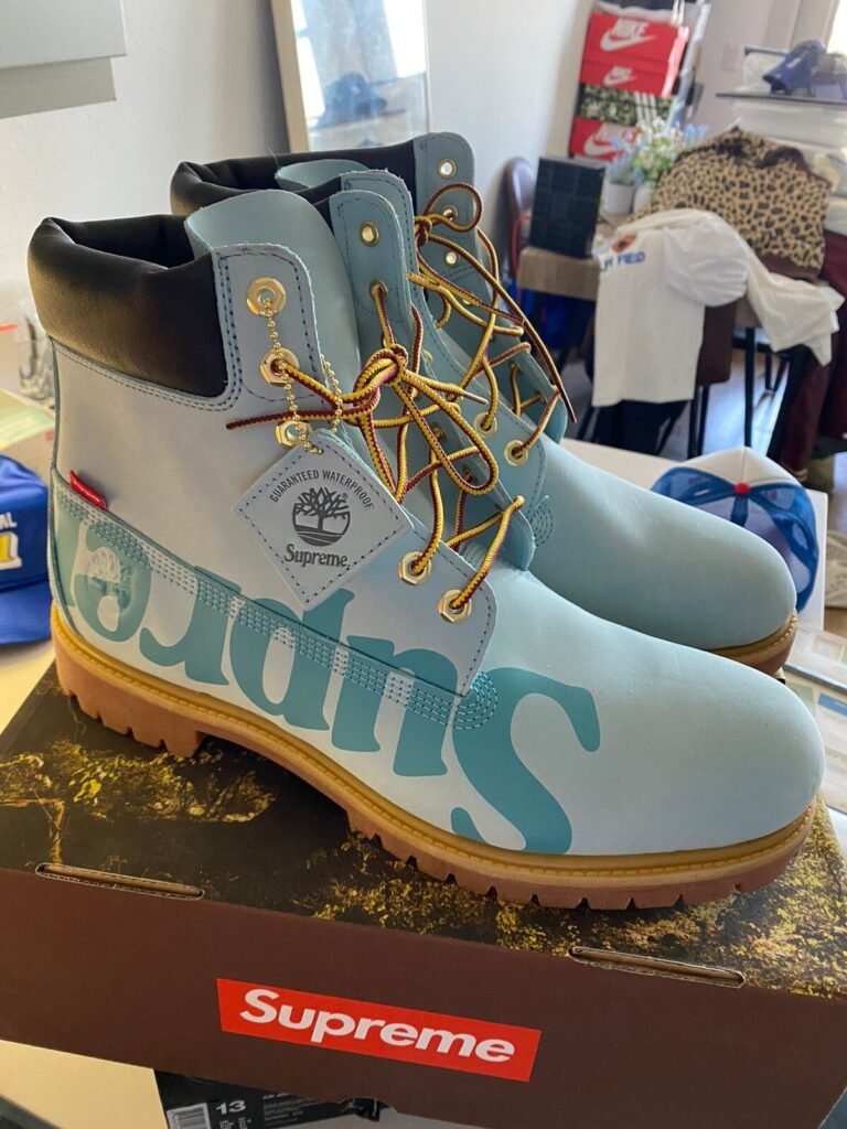 The Timberland 6 Supreme Ice Blue Boot