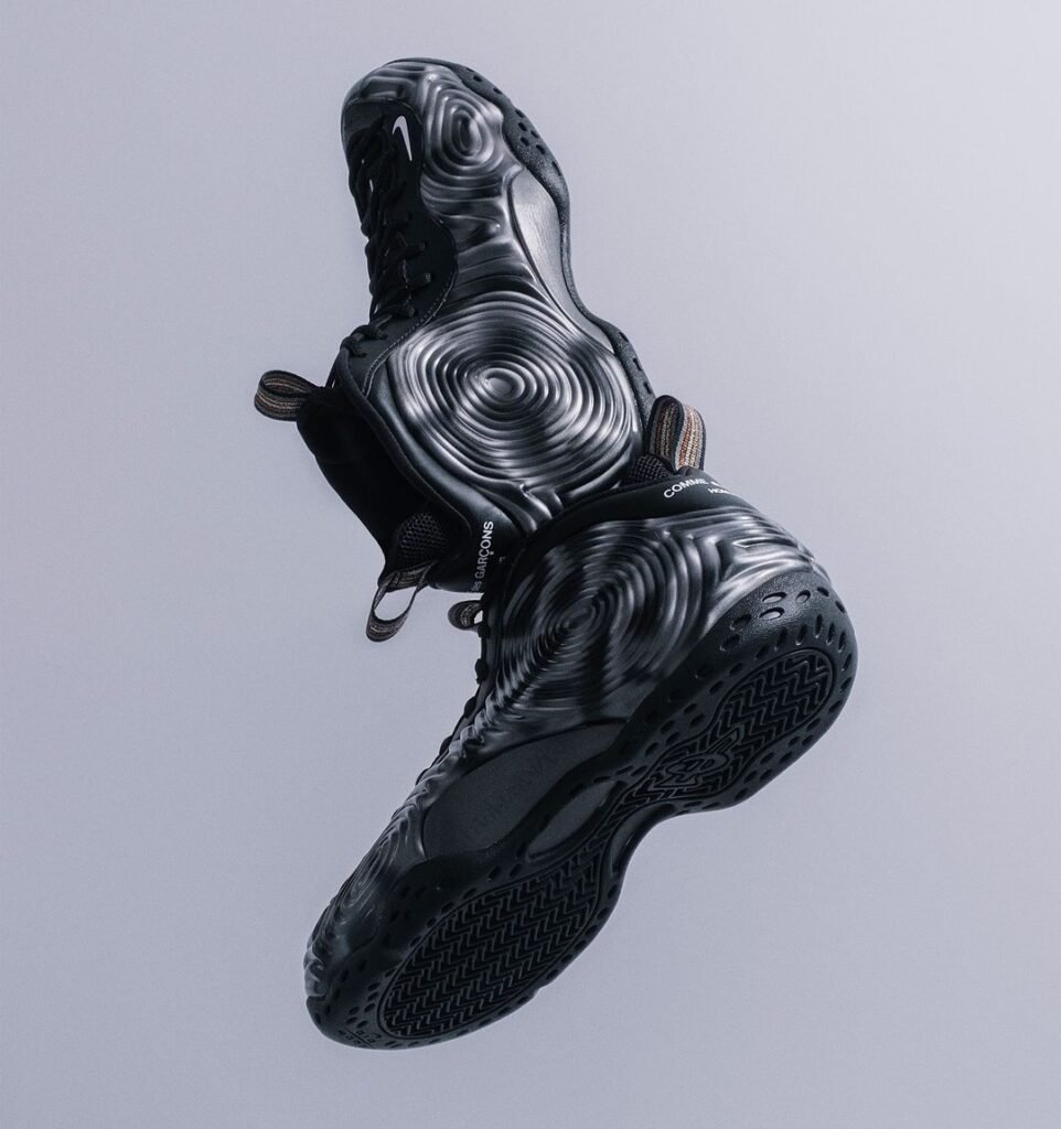 Comme des Garçons Homme Plus x Air Foamposite One SP ‘Cat Eye’: A Fusion of Avant-Garde Fashion and Athletic Innovation