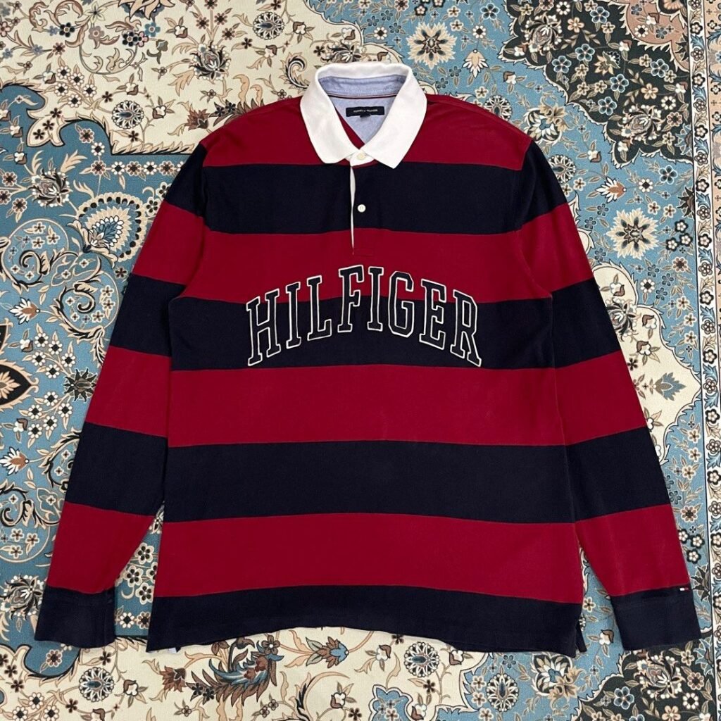 Embracing Nostalgia: The Revival of Vintage Tommy Hilfiger Rugby Shirts in Urban Culture