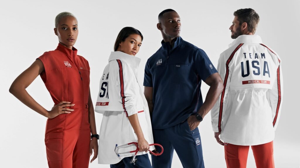 Figs x Team USA Medical Team: Elevating Healthcare Apparel for Olympic Excellence