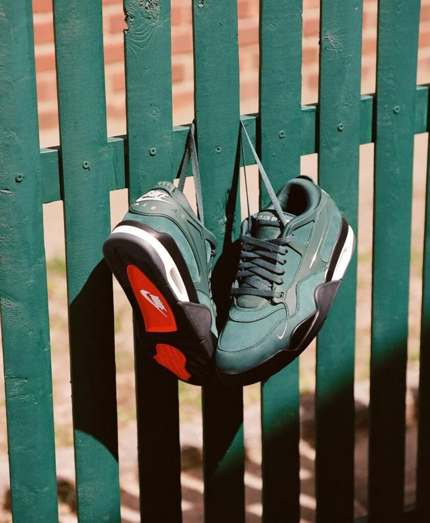 Nigel Sylvester x Air Jordan 4 RM SP ‘Fence Green’: A Blend of BMX Culture and Sneaker Innovation