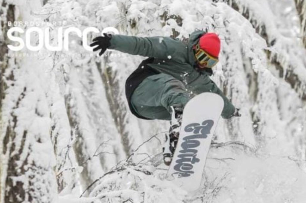 Close-up of Bone Bindings’ new binding technology, showcasing its innovative tilting mechanism for enhanced movement