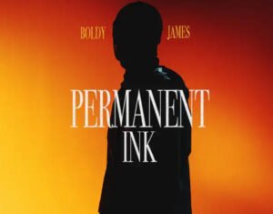 Cover art of Boldy James’ Permanent Ink, featuring moody visuals that reflect his gritty, introspective storytelling