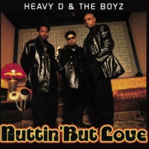 Heavy D & The Boyz performing live, capturing the energy and smooth style of their Nuttin’ But Love era