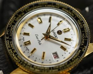 The Rado Captain Cook Over-Pole offers a retro alternative to traditional travel watches with a world-time bezel and vintage charm