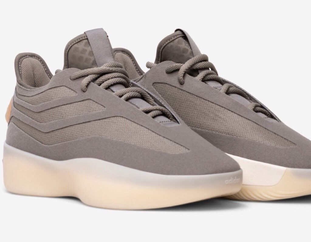 Fear of God Athletics II Basketball Mid and High “Putty Beige” sneakers featuring a sleek design with premium materials