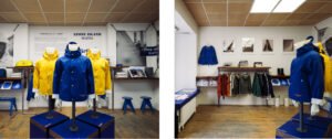 Stone Island Marina pop-up installation at Better Gift Shop in Toronto featuring nautical-inspired apparel and interior design
