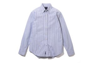 NOAH Western Oxford shirt in heavyweight Oxford cloth, featuring curved yoke and clean Americana-inspired detailing