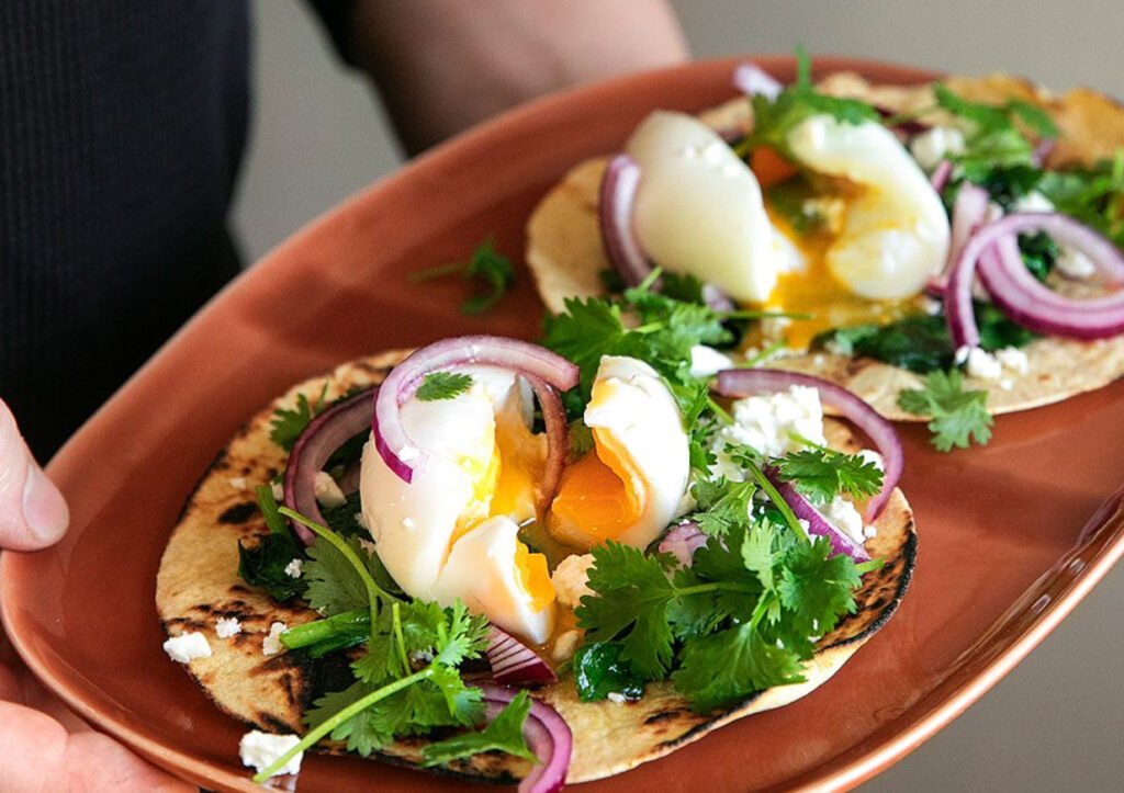 The Nordic Rise of Breakfast Tacos, Soft-Shelled and Elegantly Plated