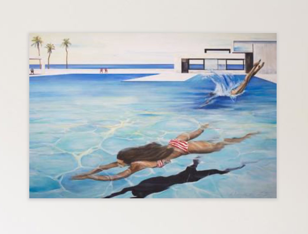 Close to Infinity painting by Arno Bruse—abstract acrylic artwork featuring layered textures and cosmic visual tension.