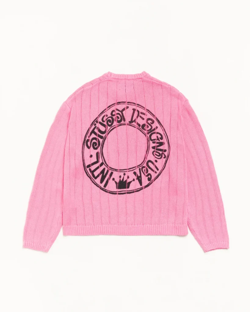Stussy BUANA Logo Sweater: Identity Worn at Surface Level