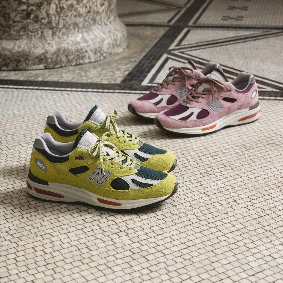 New Balance 991v2 “London Marathon” – A Tribute Woven in Craft and Grit