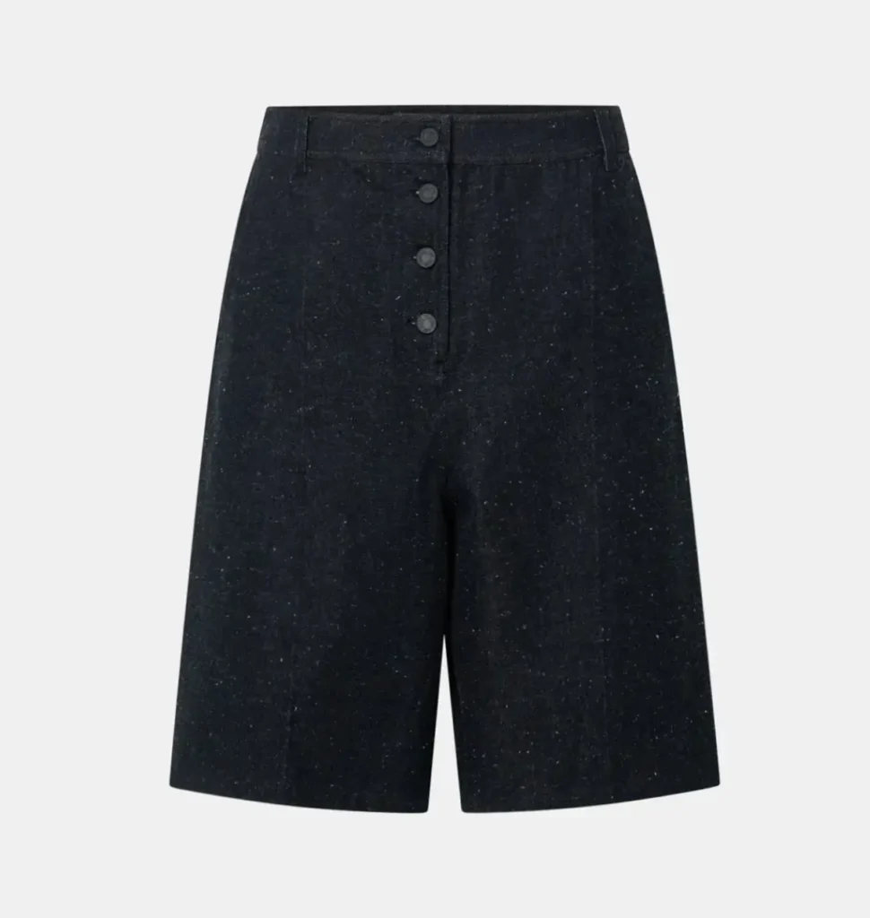 Camilla And Marc Scope Textured Mid-Rise Short In Ink