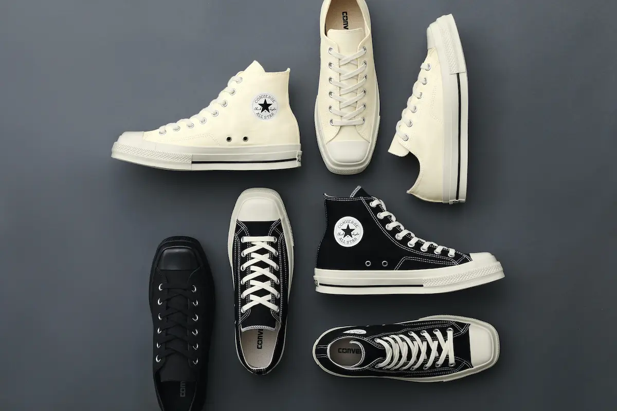Clean square toe redesign of the iconic low-top All Star. Blending classic canvas comfort with refined, dress-shoe-inspired lines. Part of the versatile Square Toe series now available in canvas, suede & leather