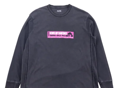 ACMH by Magic Castles Dancers Long Sleeve T-Shirt in Vintage Black