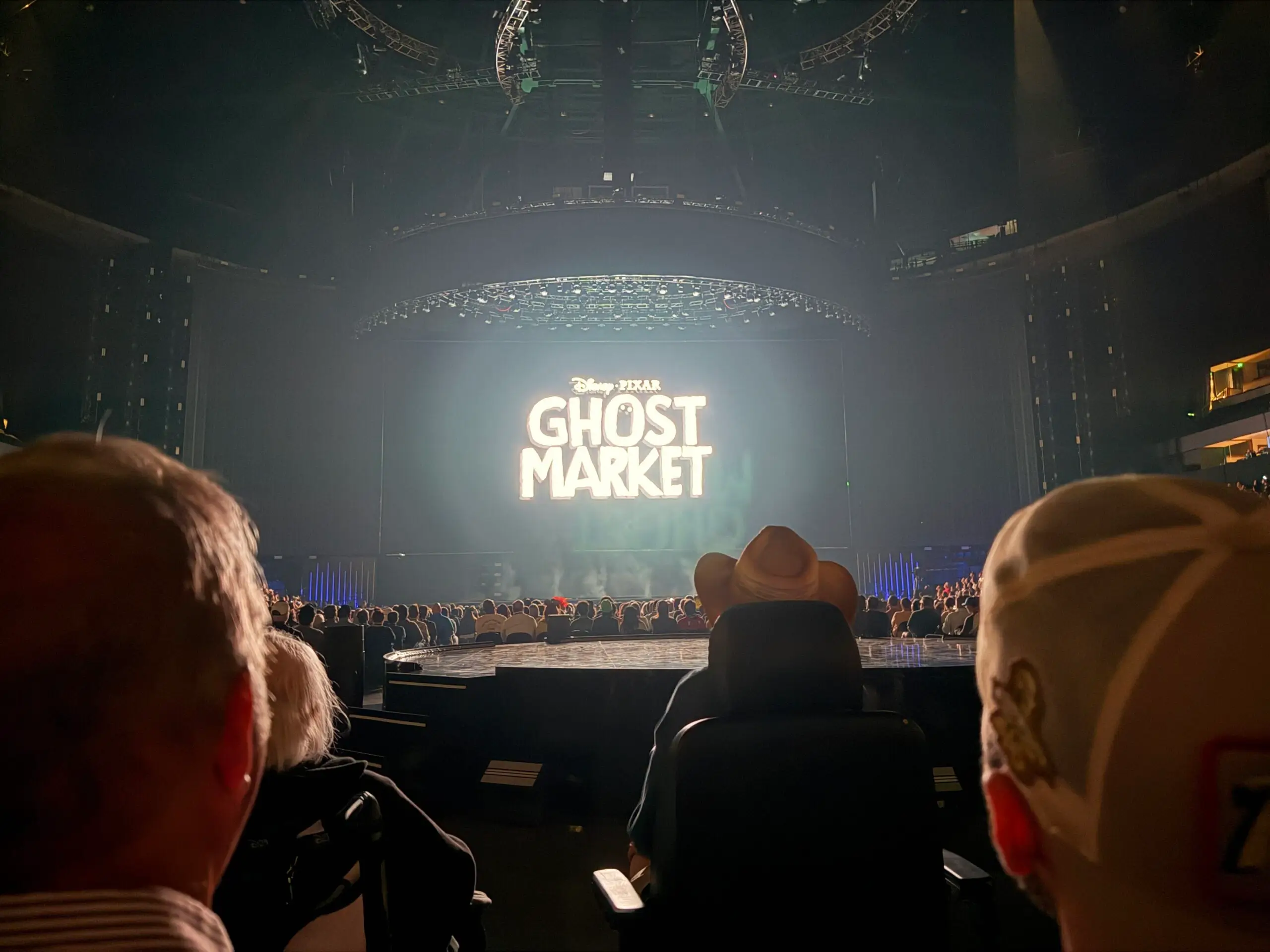 Disney And Pixar’s Ghost Market Title Revealed On Stage Before A Seated Audience
