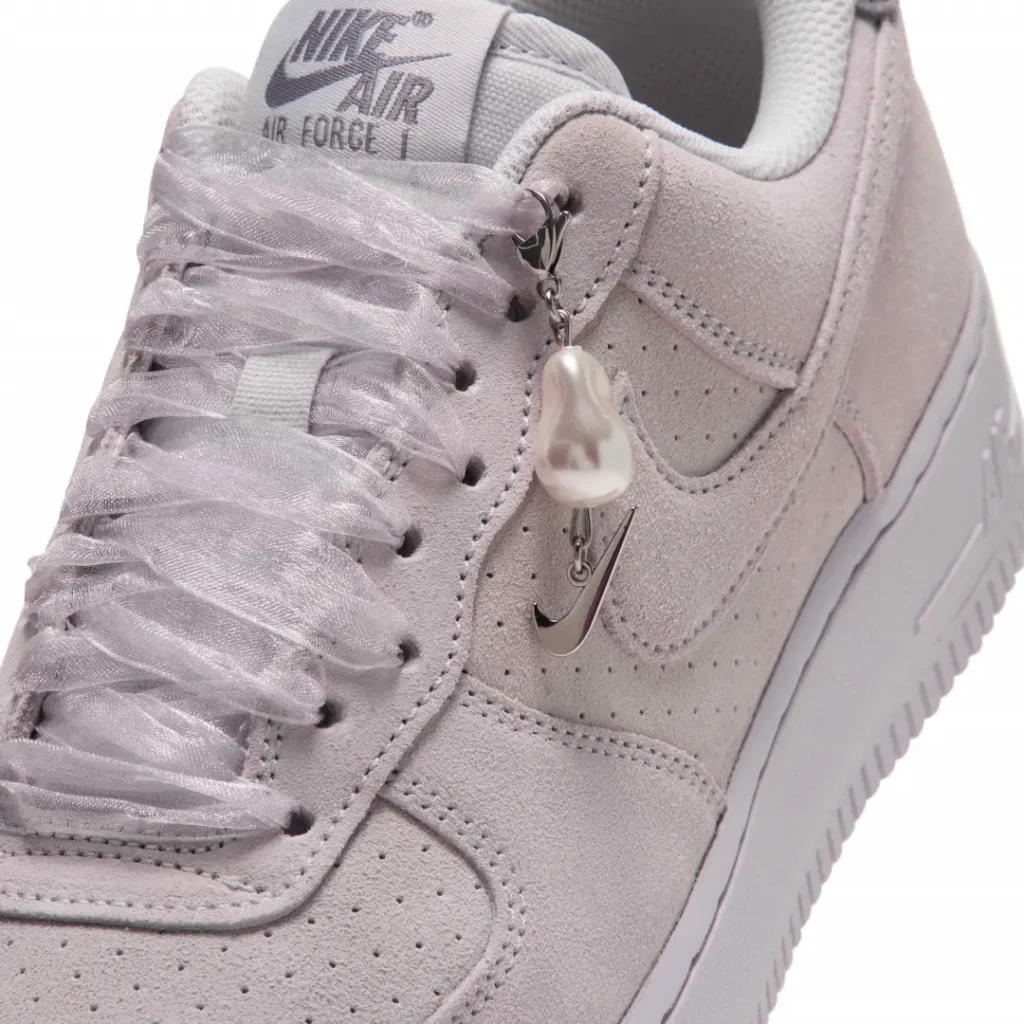 Nike Air Force 1 Pearl And Swoosh Charm Detail