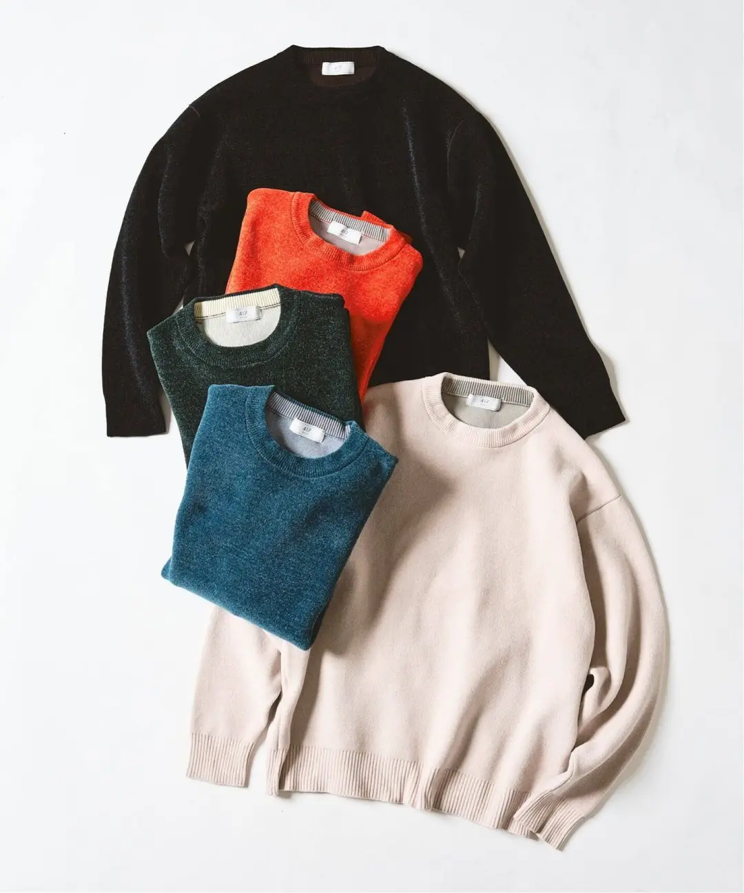 417 EDIFICE Reissues Its Chenille Crewneck With a Wider Color Range for Fall